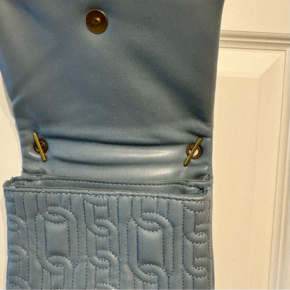 Zara light blue quilted bag - Picture 4 of 7